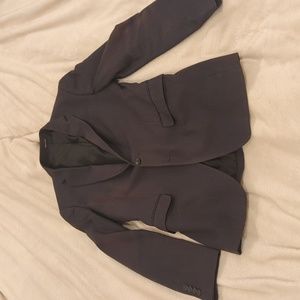 Egara Orange Extreme Slim Fit Charcoal Grey Two Piece Suit